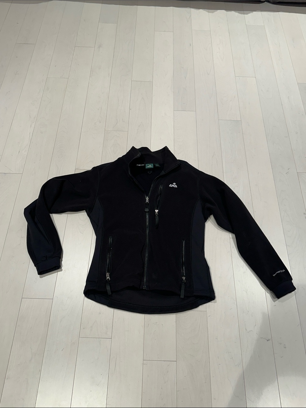EMS (Eastern Mountain Sports  fleece windpro Jacket with Zip Pockets - sz large